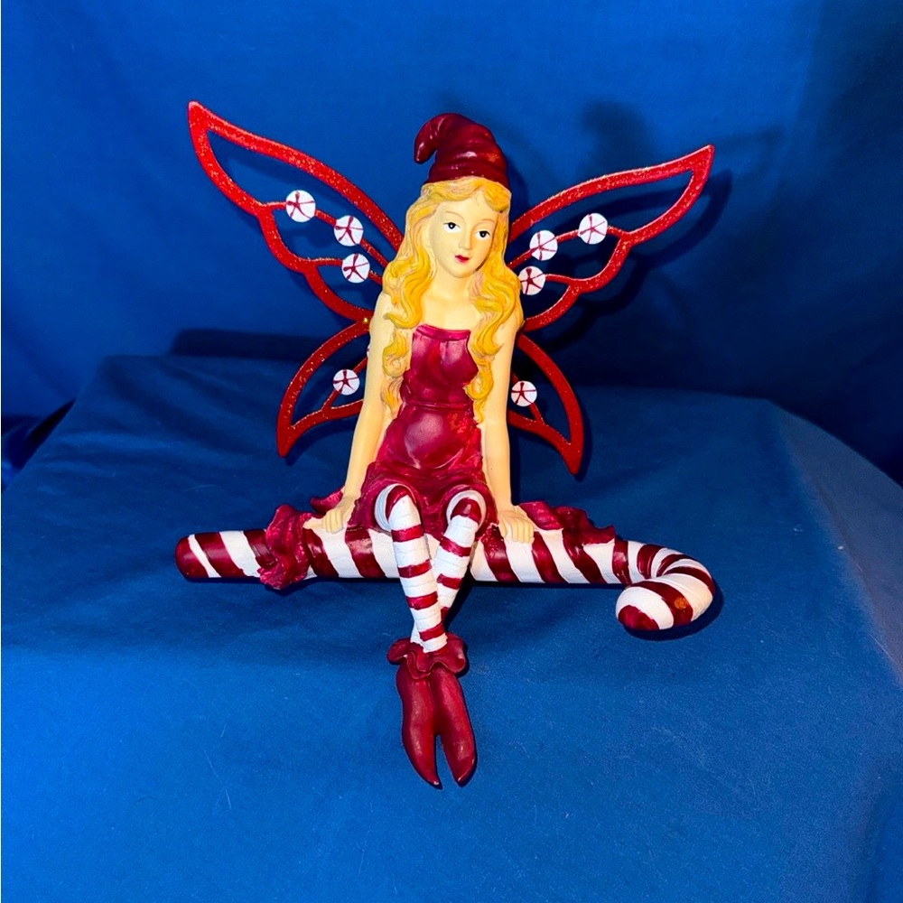 Christmas Red Fairy by Collections Etc.